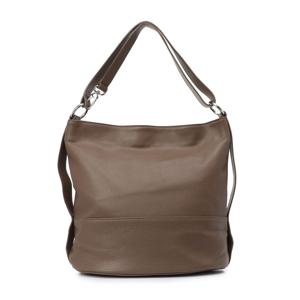 Женская сумка на плечо DIVAS BAG Артикул 2590800, серовато-коричневый  фото 4