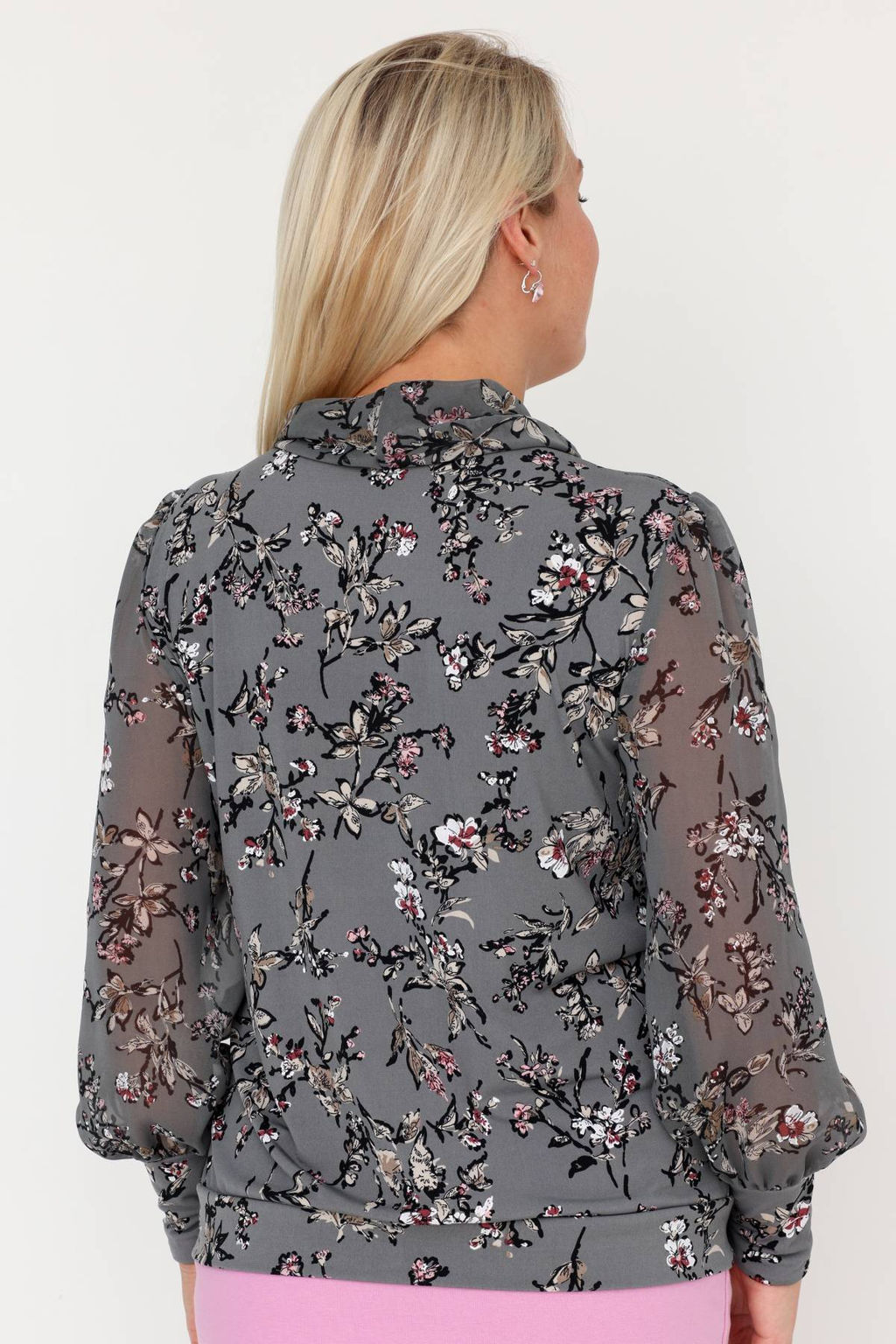 Блузка женская 7049/06/Серый - Rise фото 6
