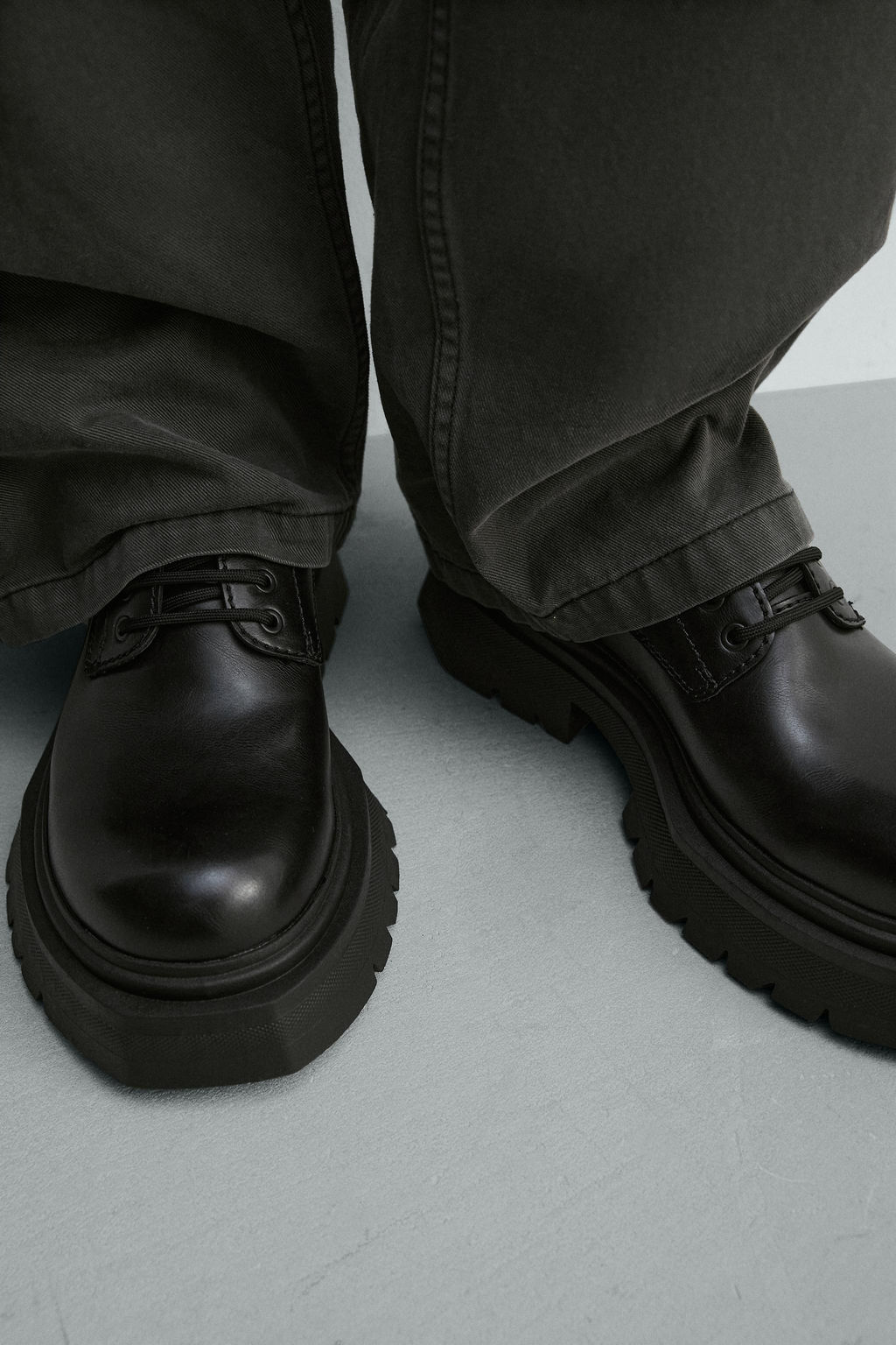 ZAPATO VOLUMEN / Negro - Zara фото 3