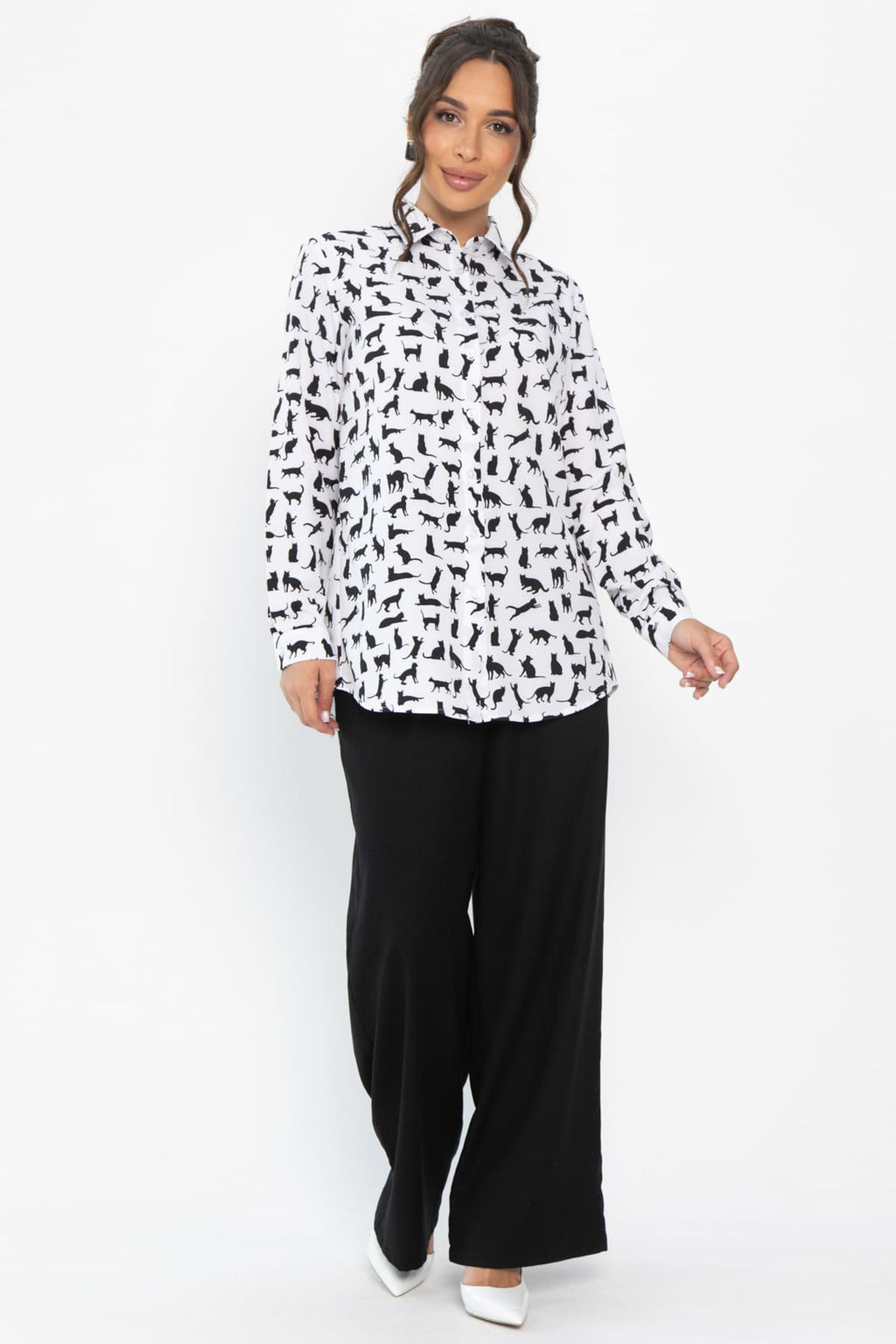 Рубашка Надель  (белая/собаки) Б13843-16М - Lt collection фото 22