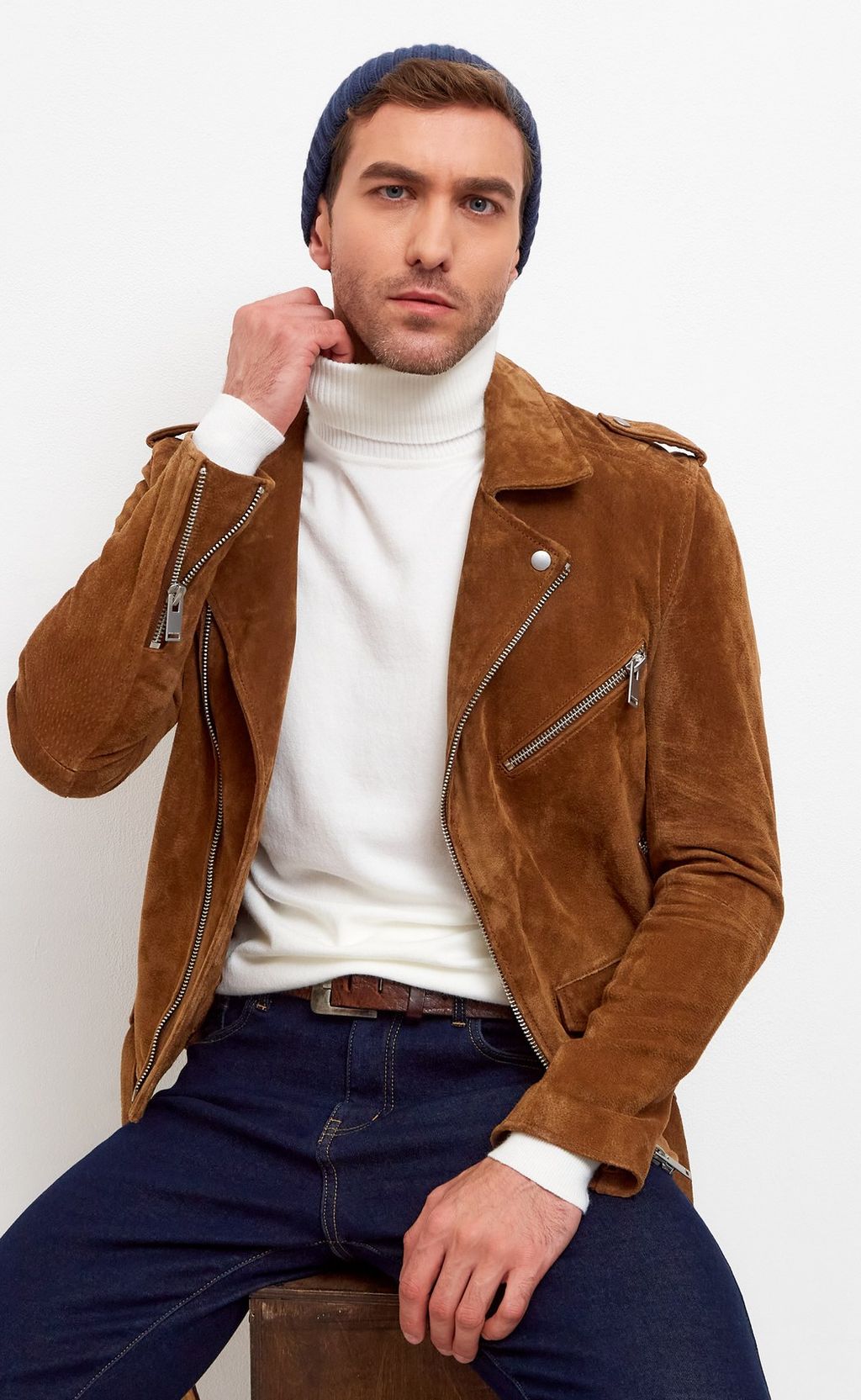 Водолазка F221-15128 white - Fine joyce фото 8