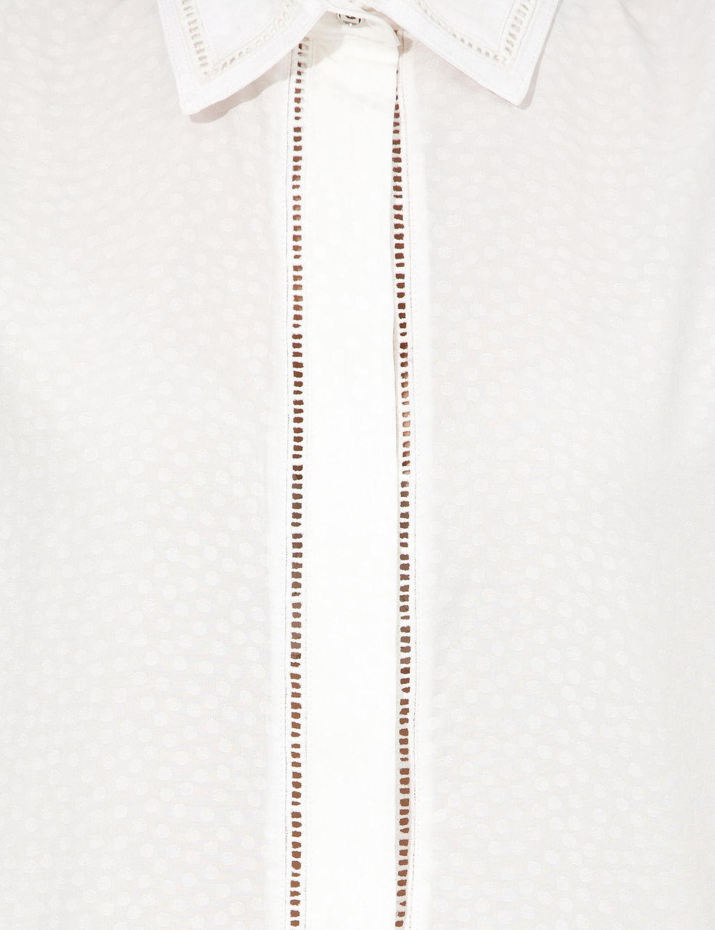 Beyaz Regular Fit K_sa Kollu G_mlek