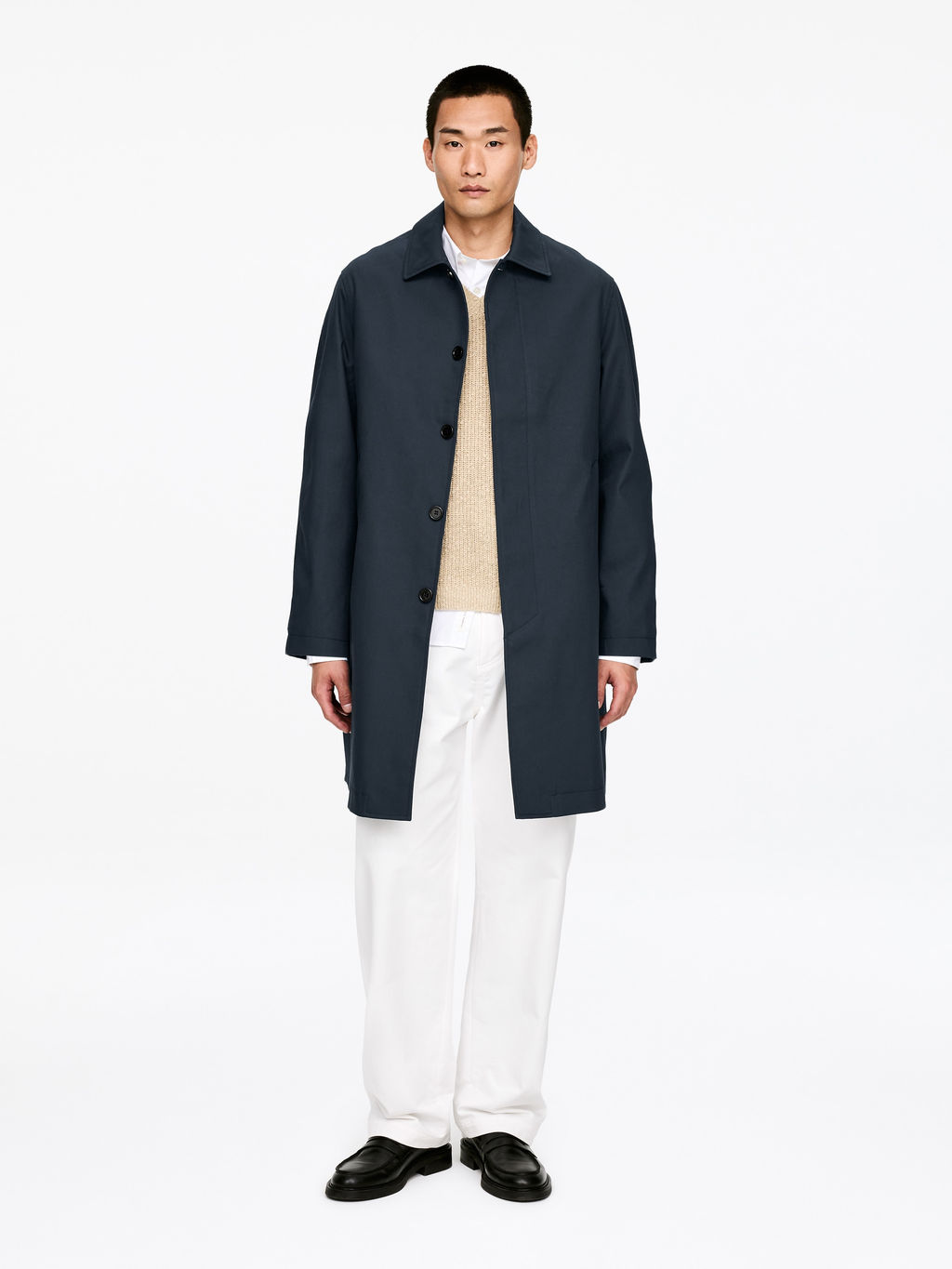 Chaqueta larga de algod?n tipo car coat - H&m фото 2