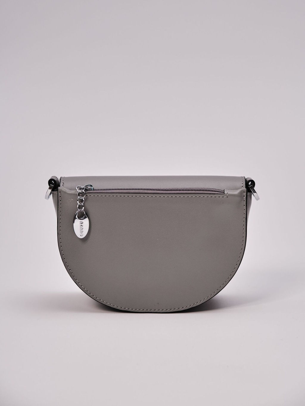 Сумка кожаная на плечо Azaro 31032 нельсон/серый