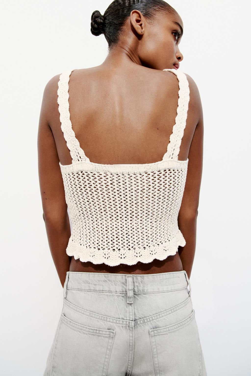 ROMANTIC KNIT TOP - Zara фото 7