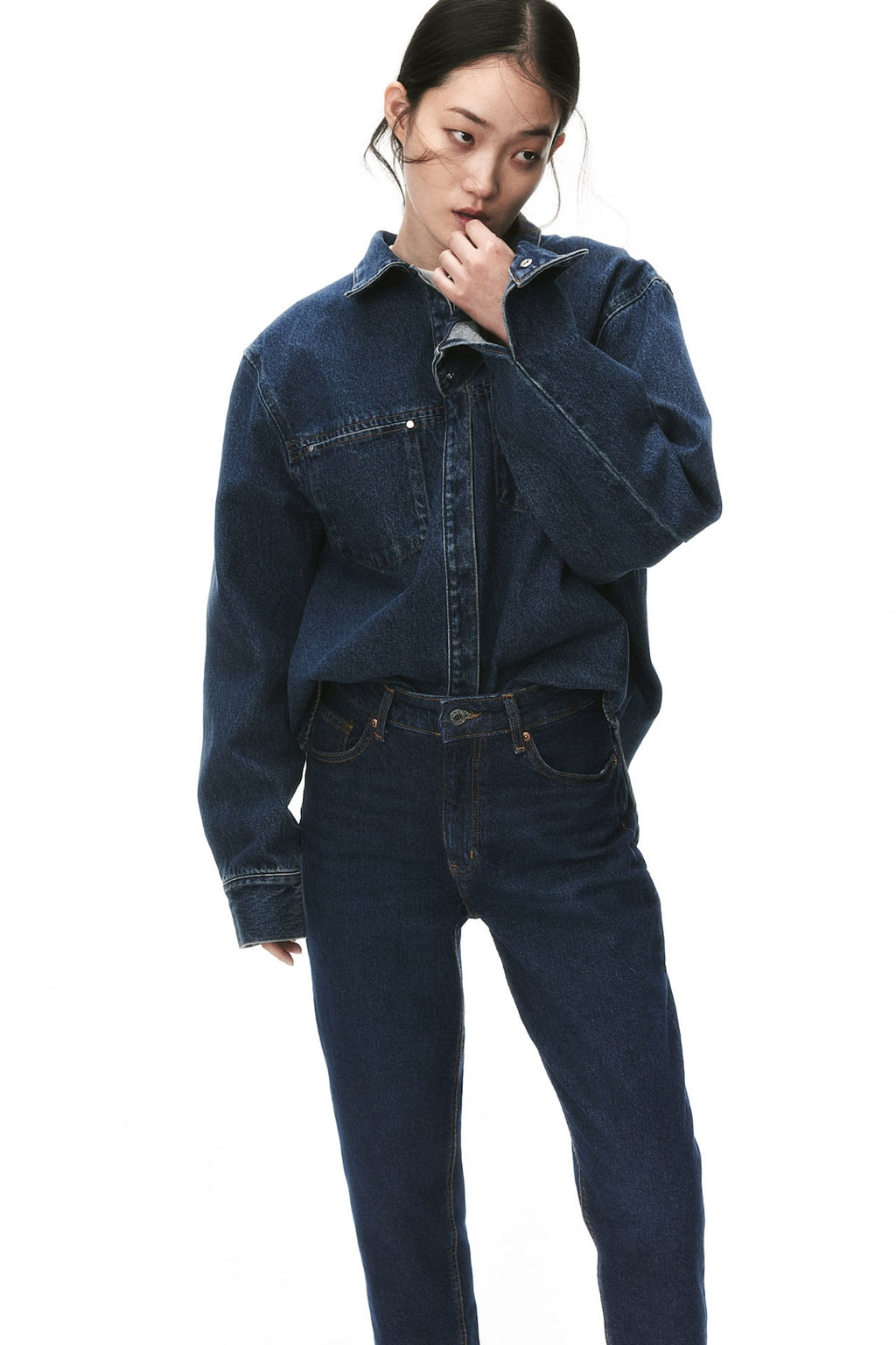 Slim Mom High Ankle Jeans - H&m фото 2