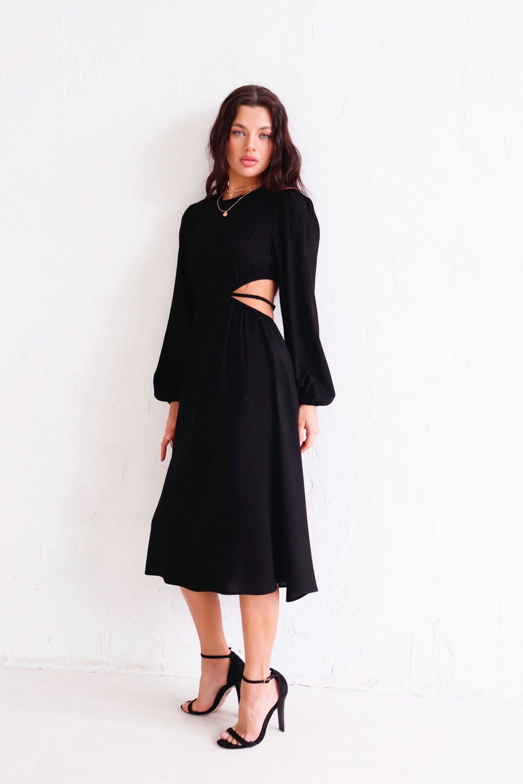 11278 Платье чёрное - Martichelli фото 9