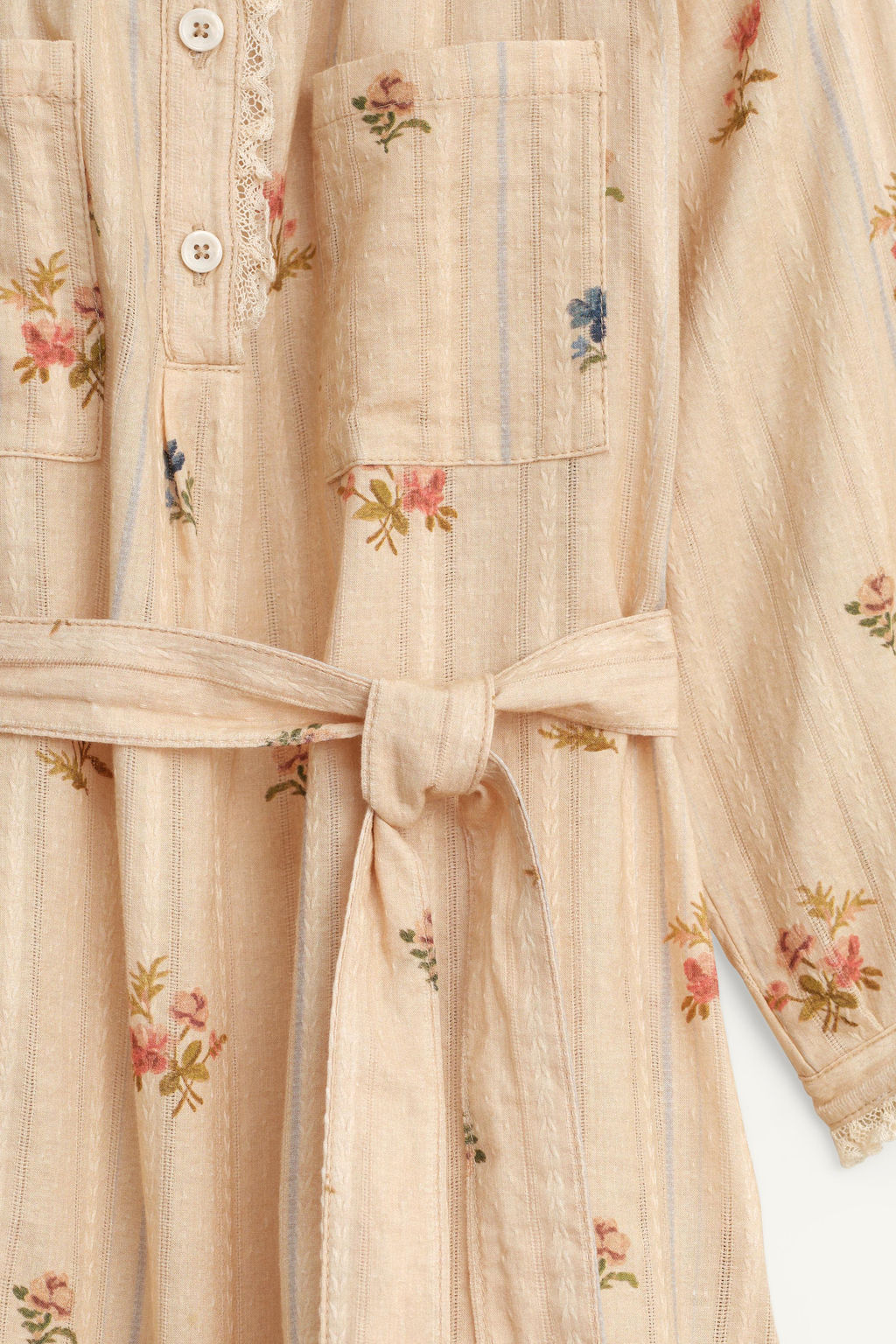 LIMITED EDITION FLORAL PRINT SHIRT DRESS - Zara фото 8