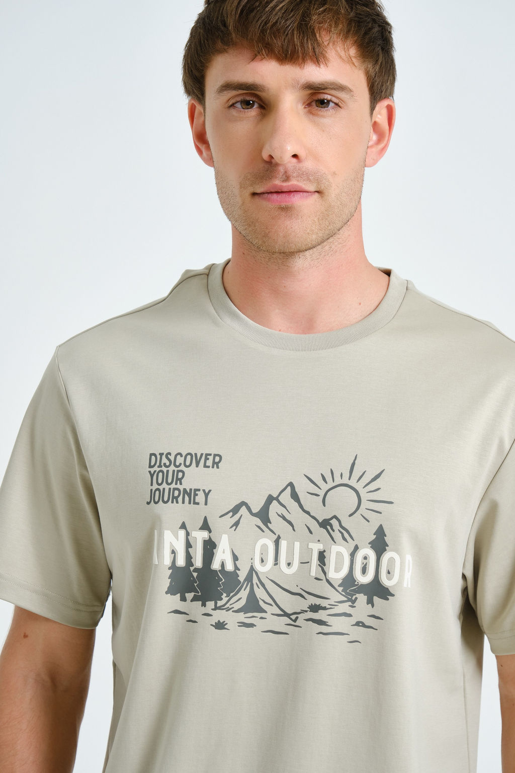 Футболка Серый CAMPING SS Tee