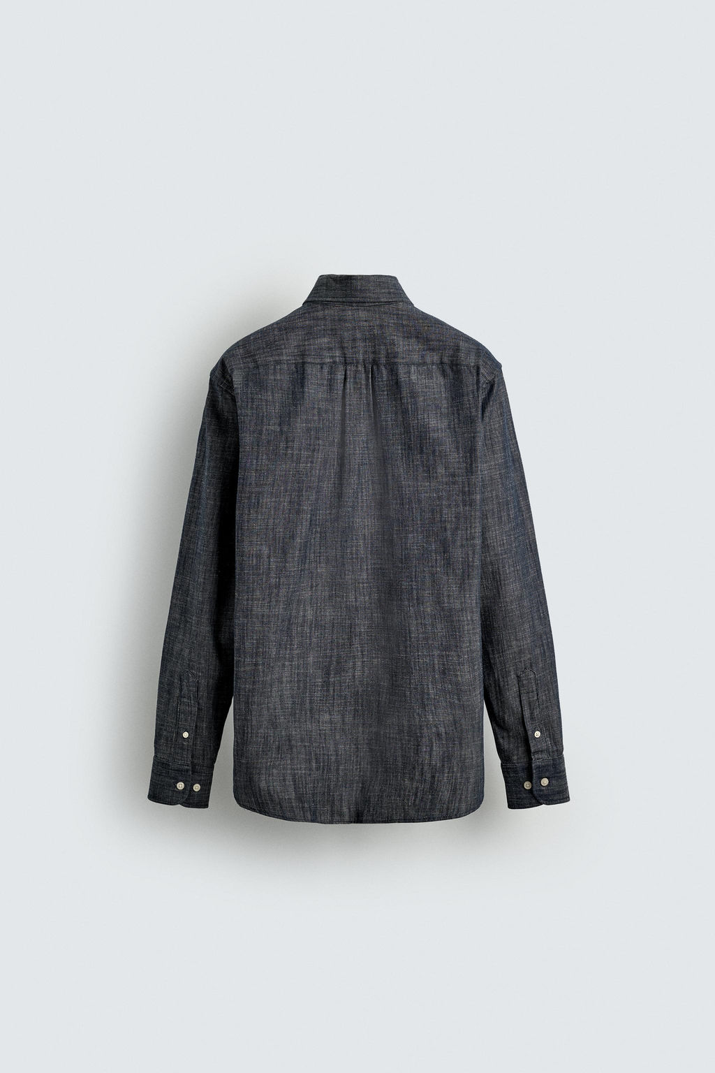 REGULAR FIT BUTTON-DOWN SHIRT - Zara фото 8