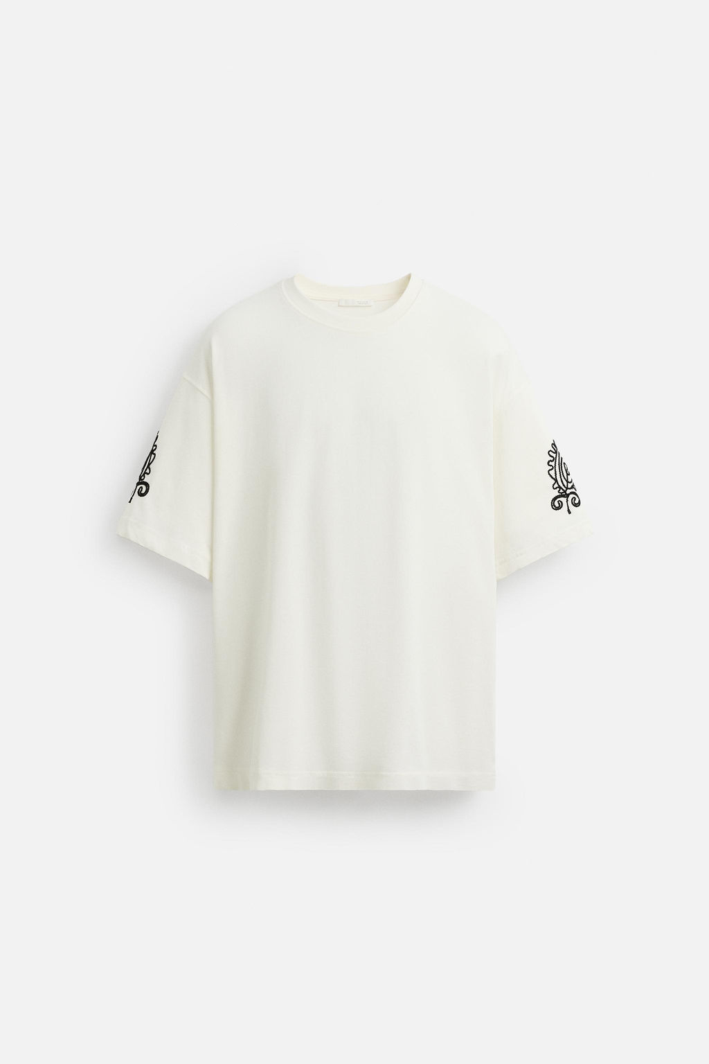 CONTRAST EMBROIDERY SHIRT - Zara фото 6