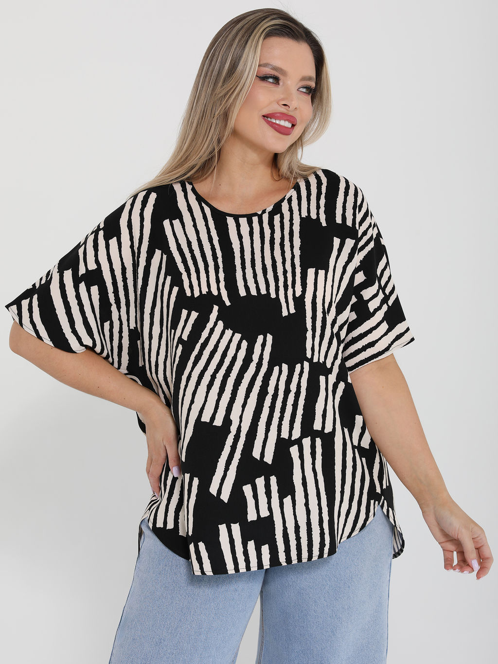 Блузка вискозная(сингапур) - Dora фото 29