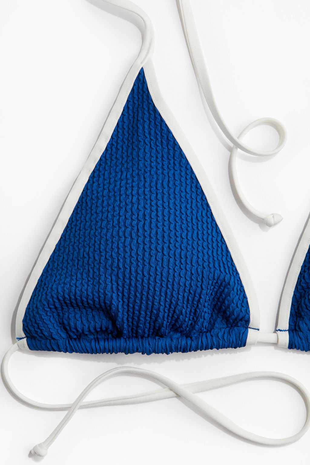Top de bikini triangular con relleno - H&m фото 2