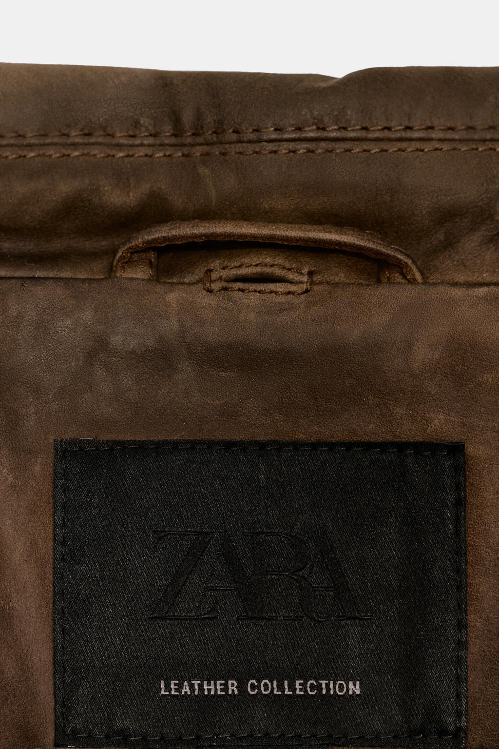 ZW COLLECTION LIMITED EDITION LEATHER JACKET - Zara фото 22