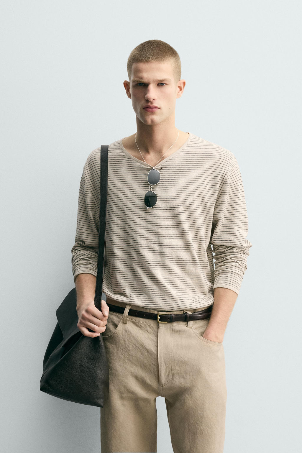 JERSEY RAYAS MEZCLA ALGOD?N / Rayas - Zara фото 2