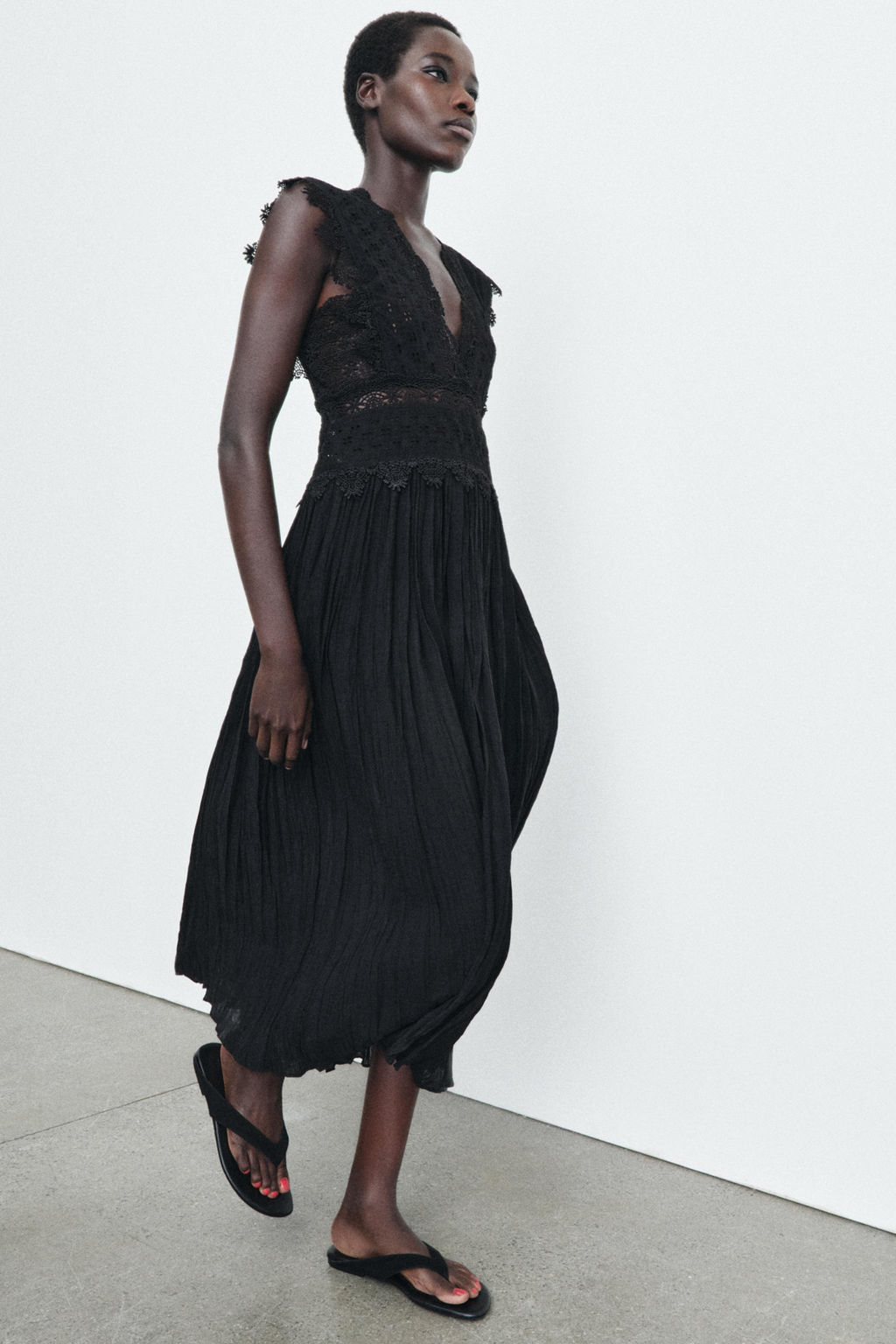 ZW COLLECTION LACE DRESS - Zara фото 5