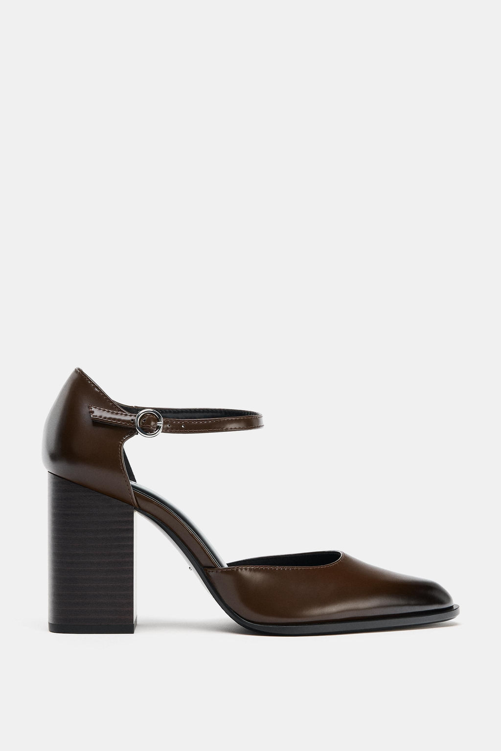 BLOCK HEEL MARY JANE SHOES - Zara фото 2