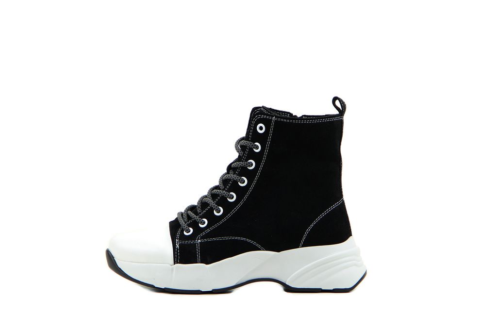 Ботинки EDART 215.2021. black/байка