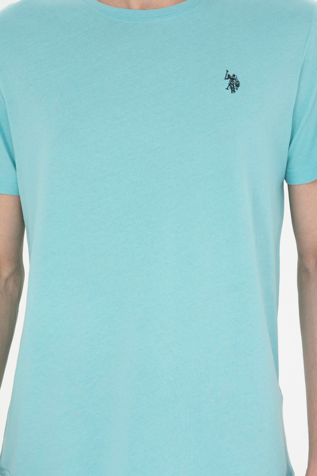 Мужская мятная базовая футболка Неожиданная скидка в корзине - U.s. polo assn фото 13