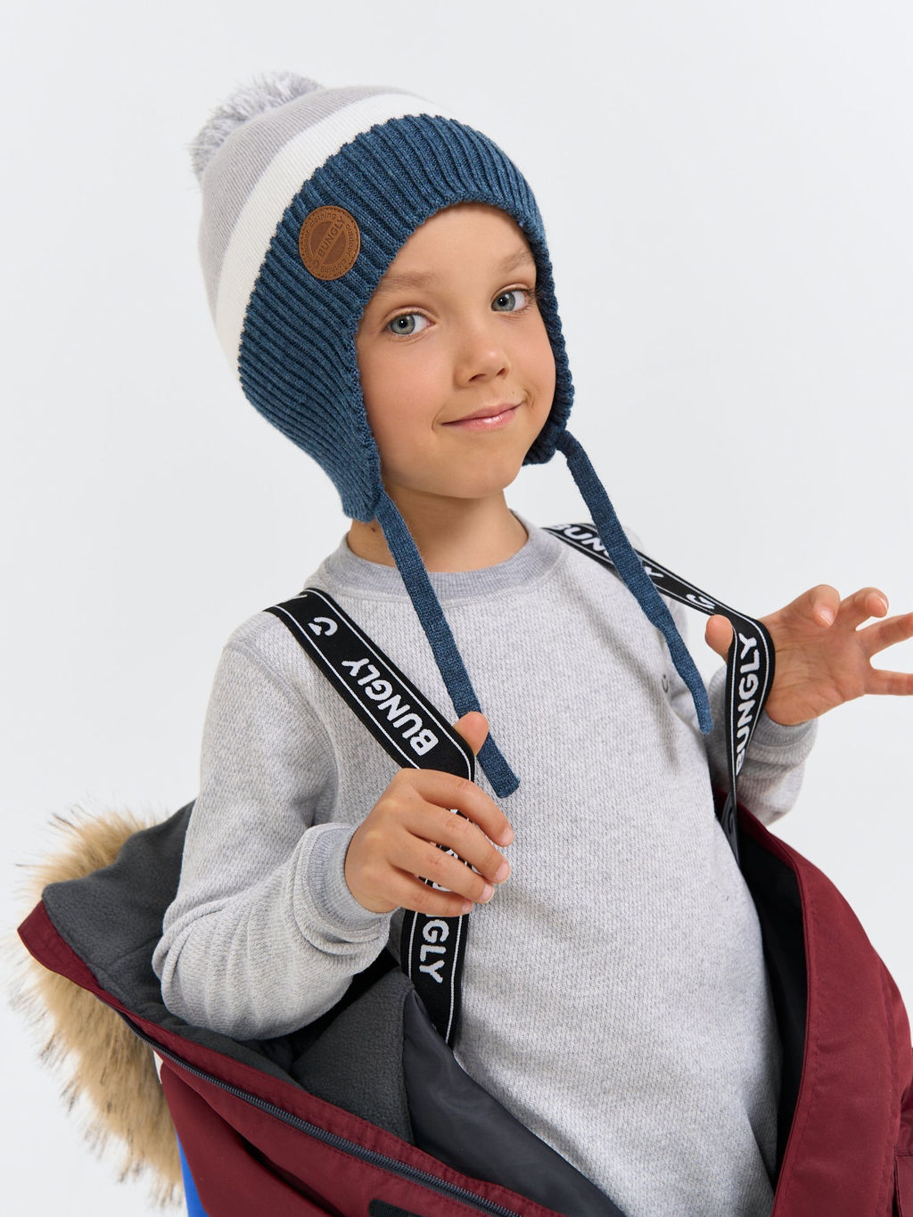 Комбинезон зимний с системой роста Гранат - Bungly фото 5