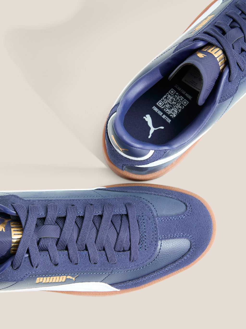 Кеды PUMA Puma Club II Era Артикул 4587739, темно-синий