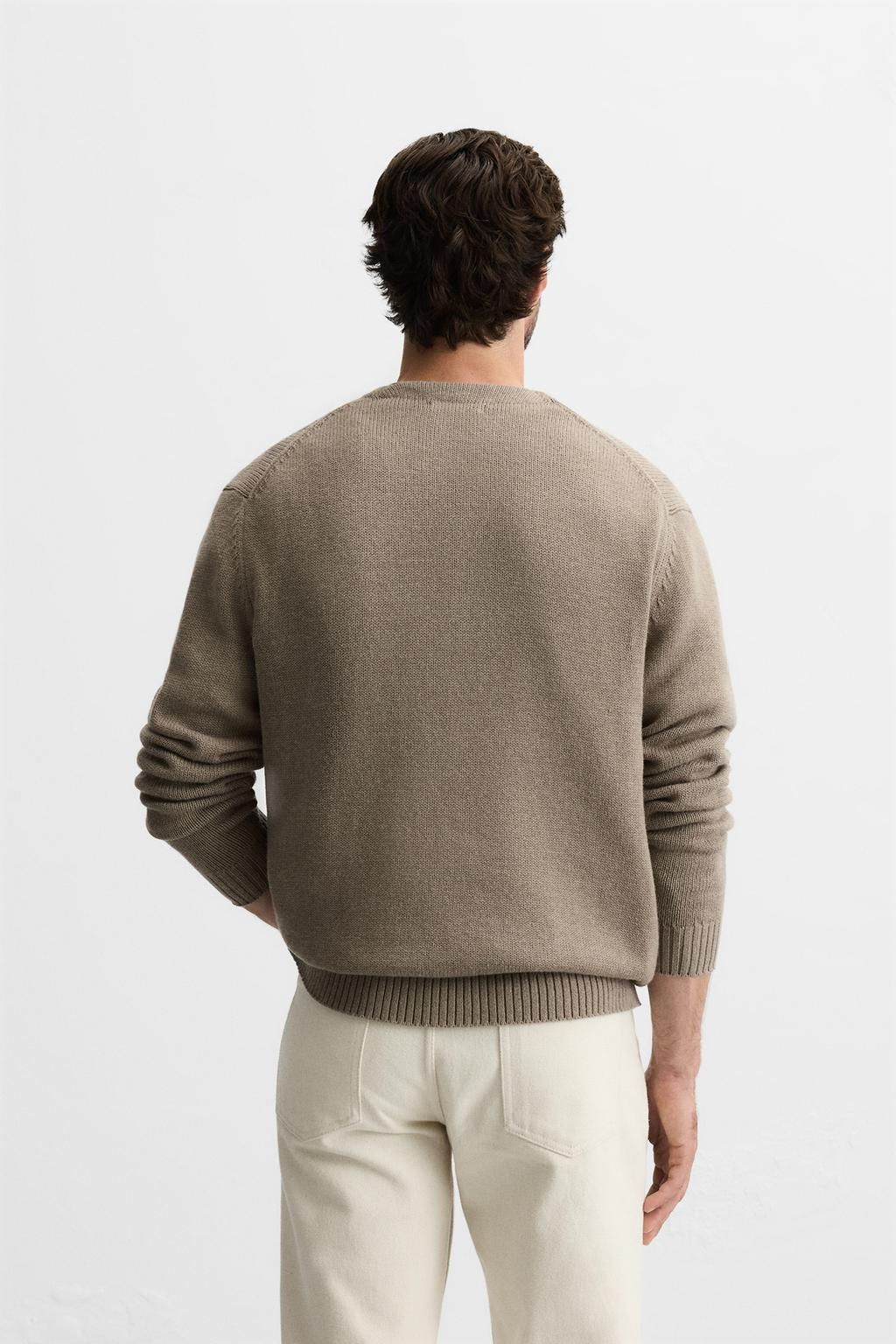 CARDIGAN WITH RAISED TRIM - Zara фото 3