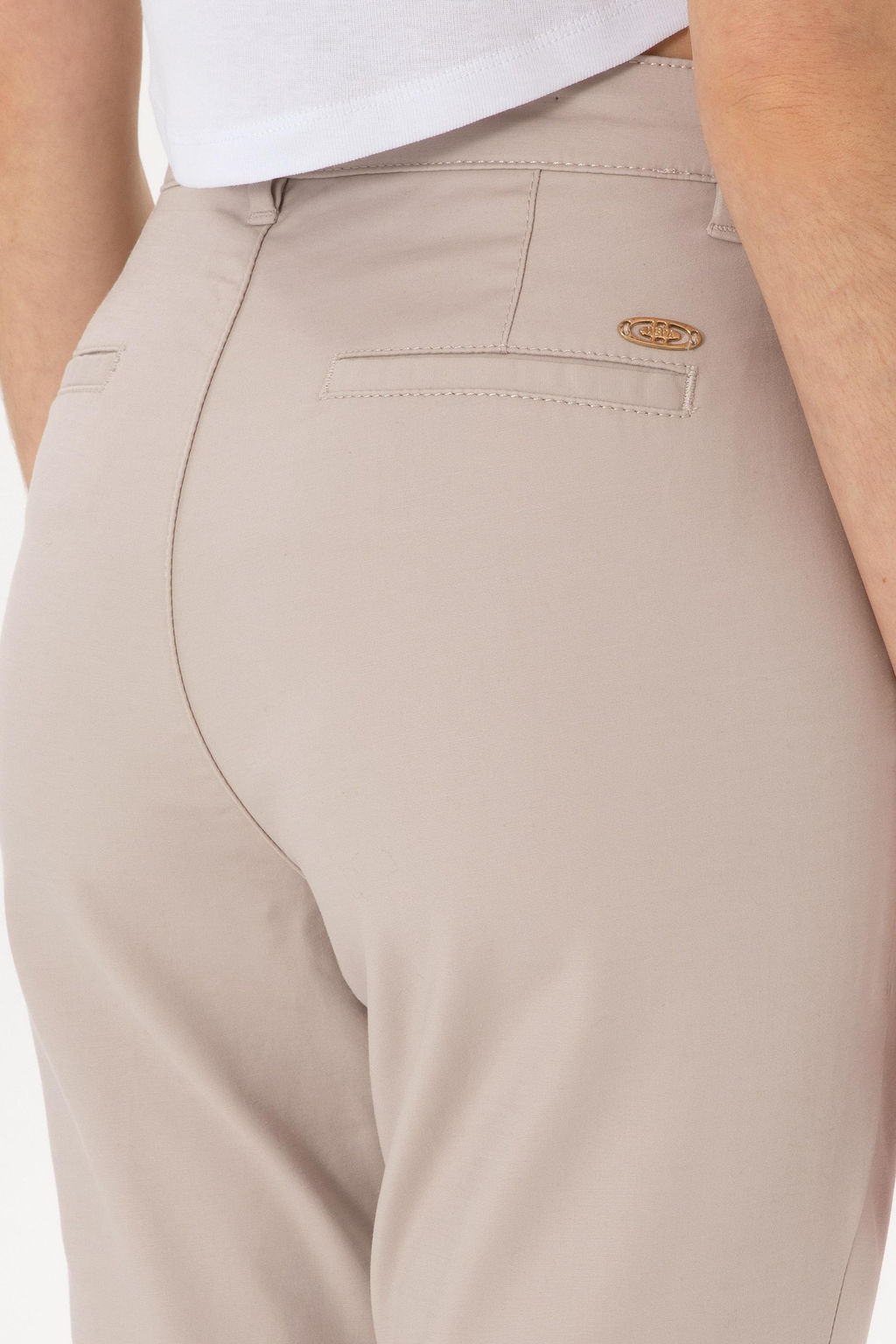 Kad_n Ta_ Kanvas Pantolon - U.s. polo assn фото 6