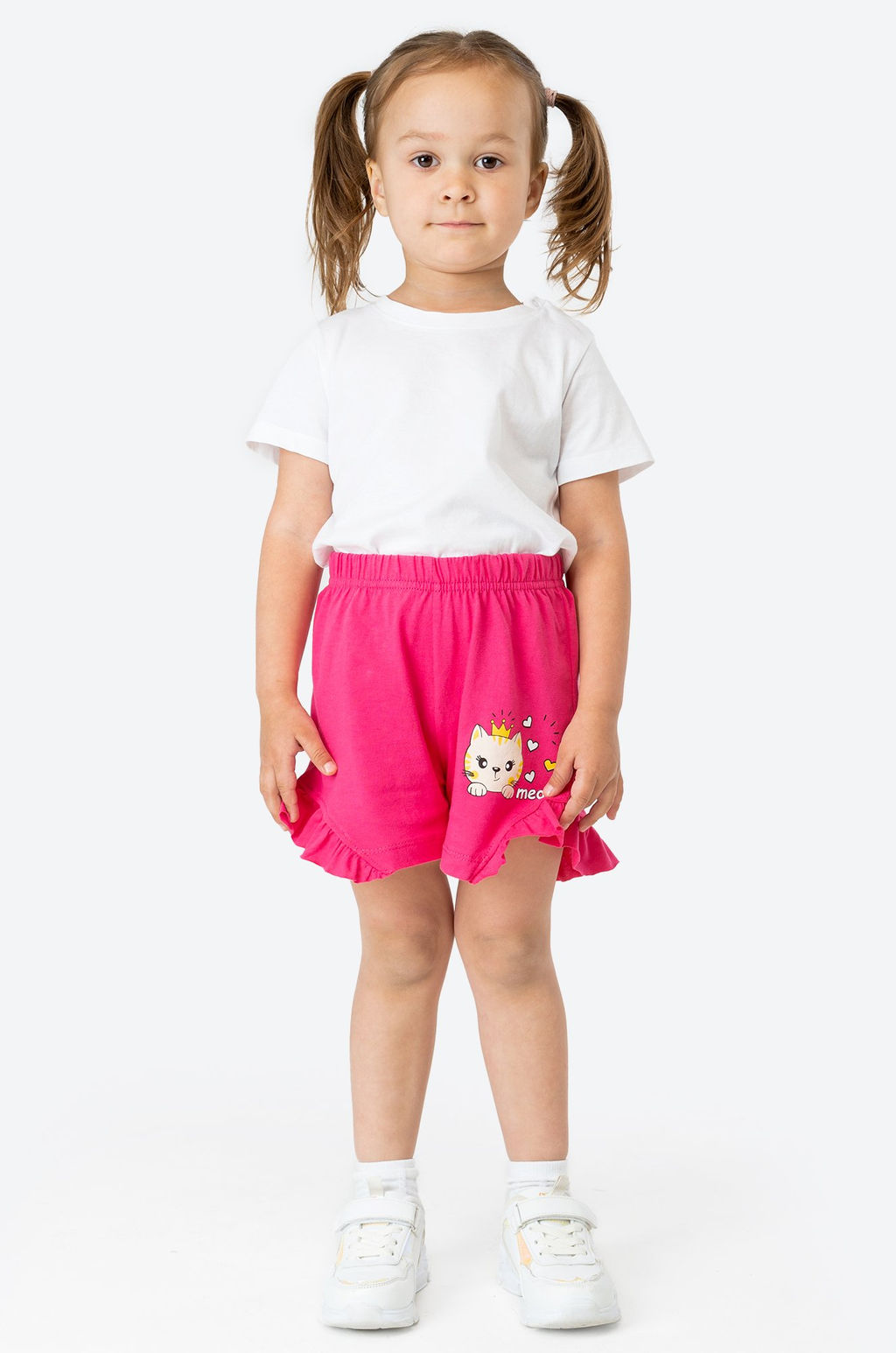 Хлопковые шорты для девочки Bonito  фото 37