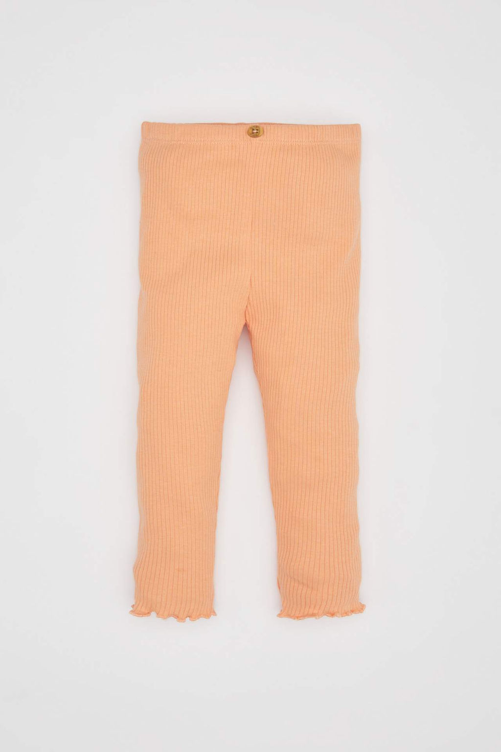 K?z Bebek Duz Paca Fitilli Kaskorse Basic Tayt - Defacto фото 6