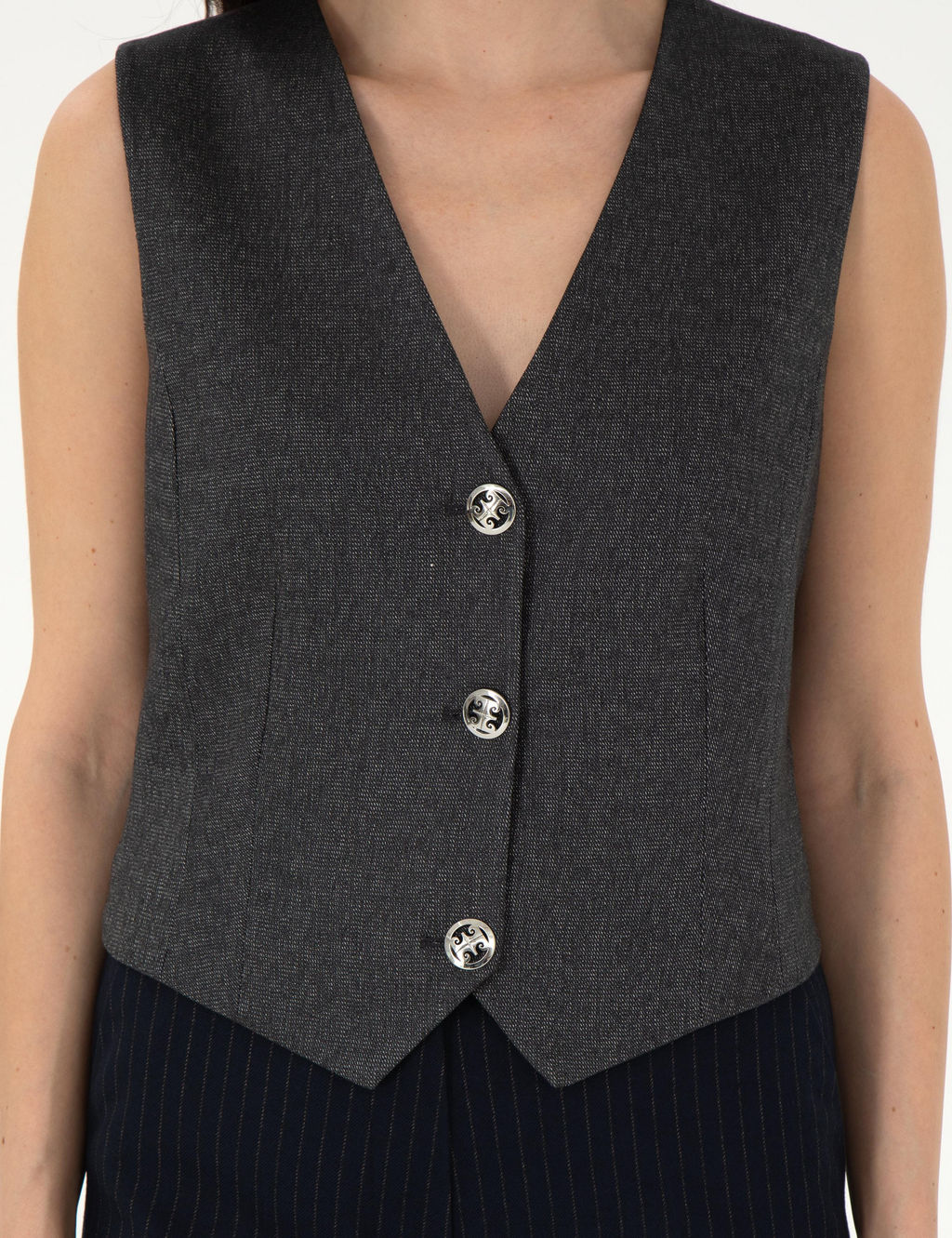 Antrasit Yelek - Pierre cardin фото 6