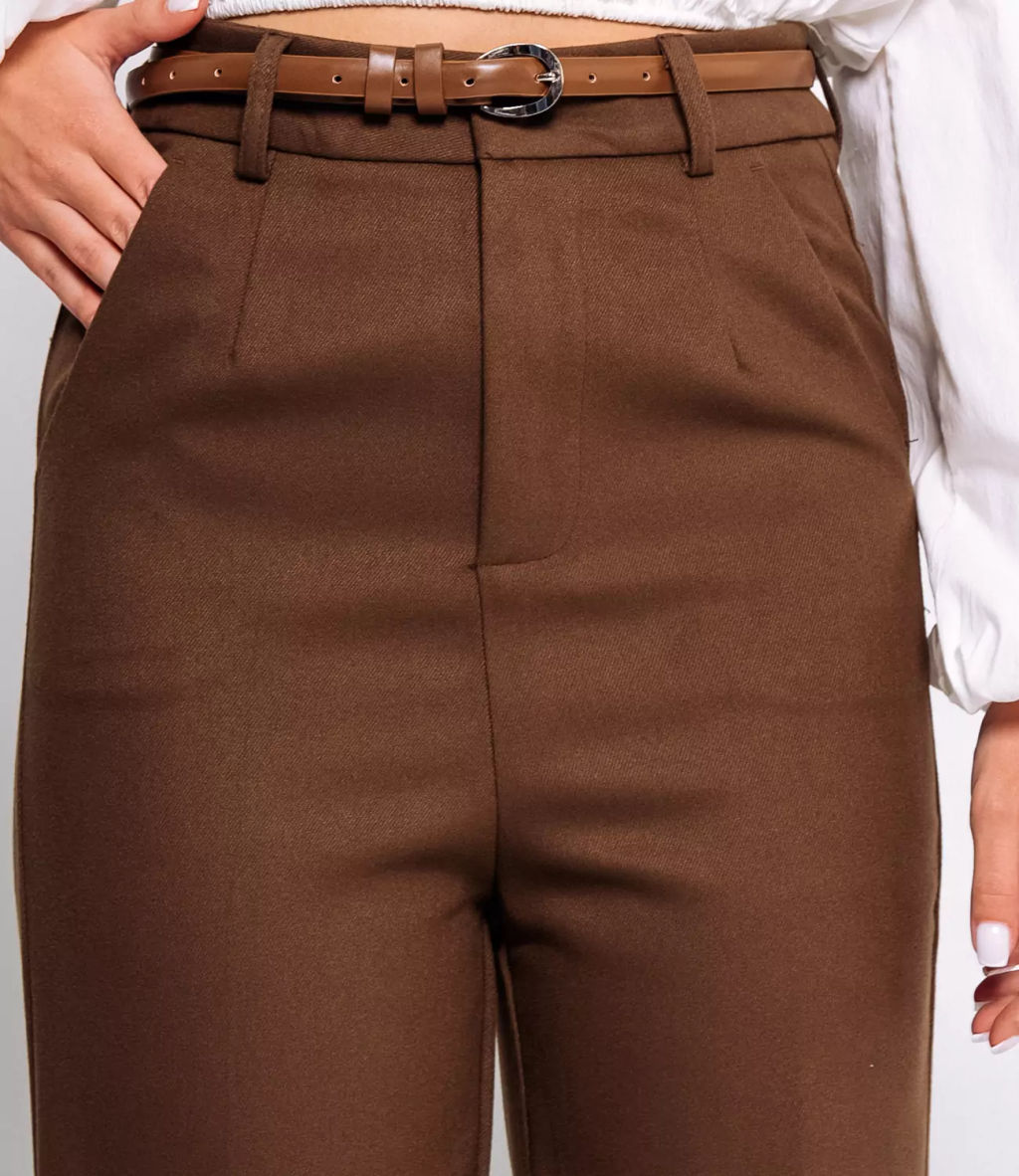 Брюки #КТ2350 (2), коричневый