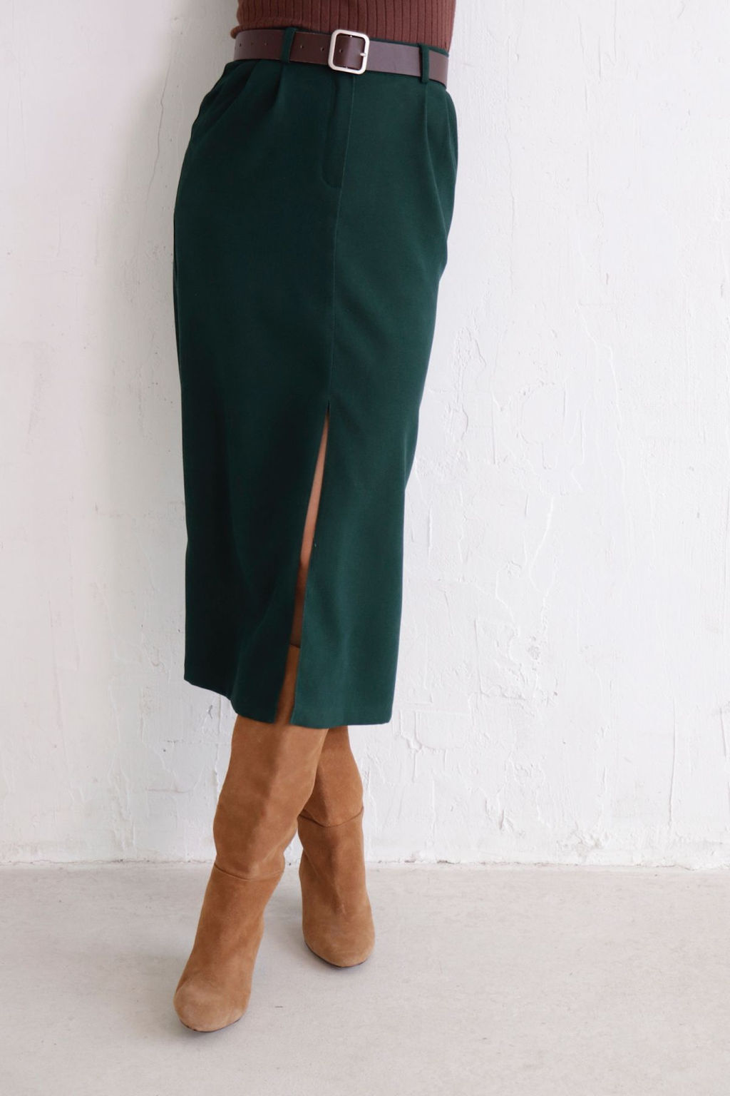 Юбка миди-макси с разрезом спереди - Martichelli фото 36