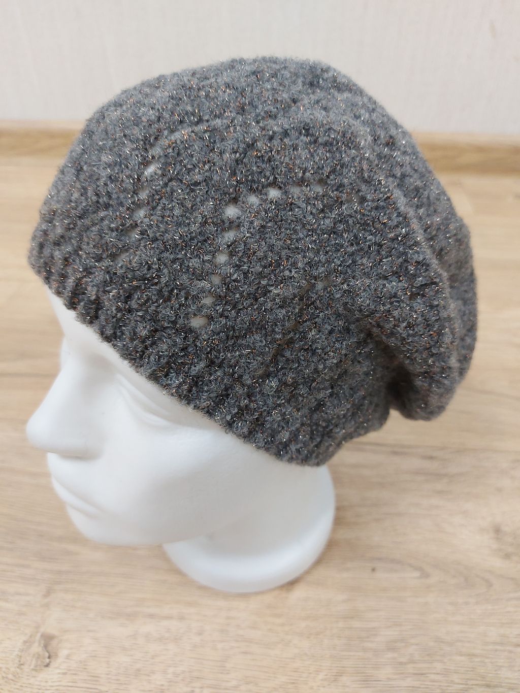 SWB5871 ЖЕНСКИЙ БЕРЕТ ИЗ ТРИКОТАЖА