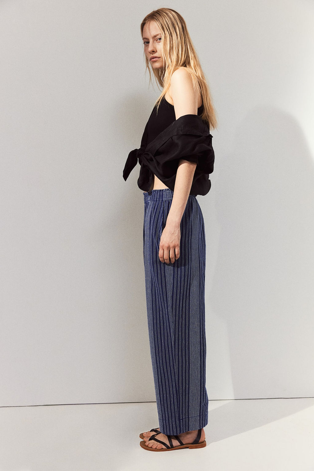 Pantalon paper bag - H&m фото 4
