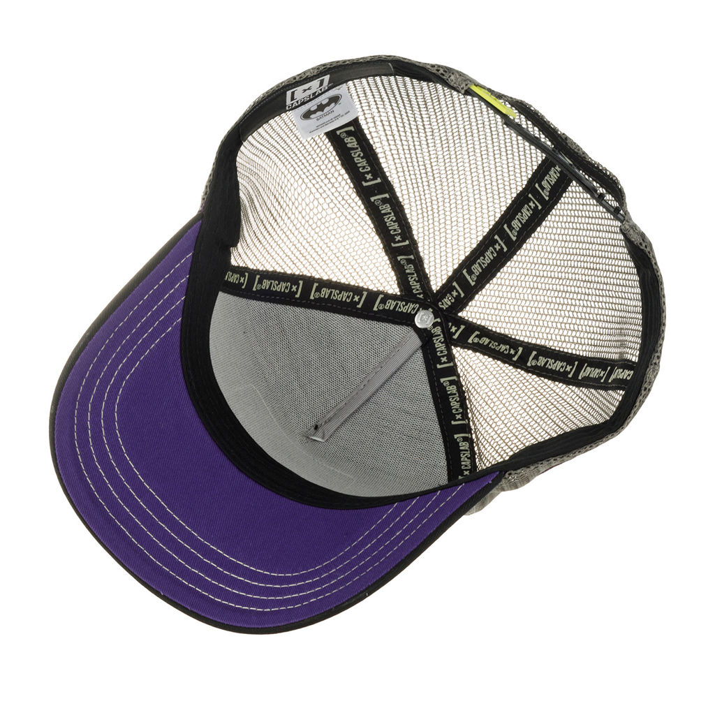 Бейсболка CAPSLAB арт. CL/DC6/1/CT/JKR3 DC Comics Joker (черный / серый) фото 2