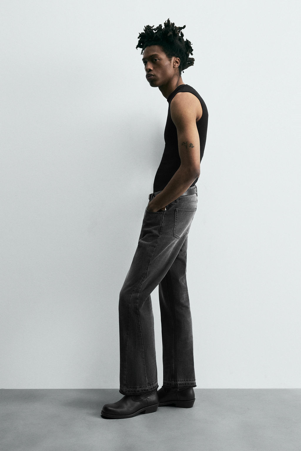 FLARE FIT JEANS - Zara фото 4