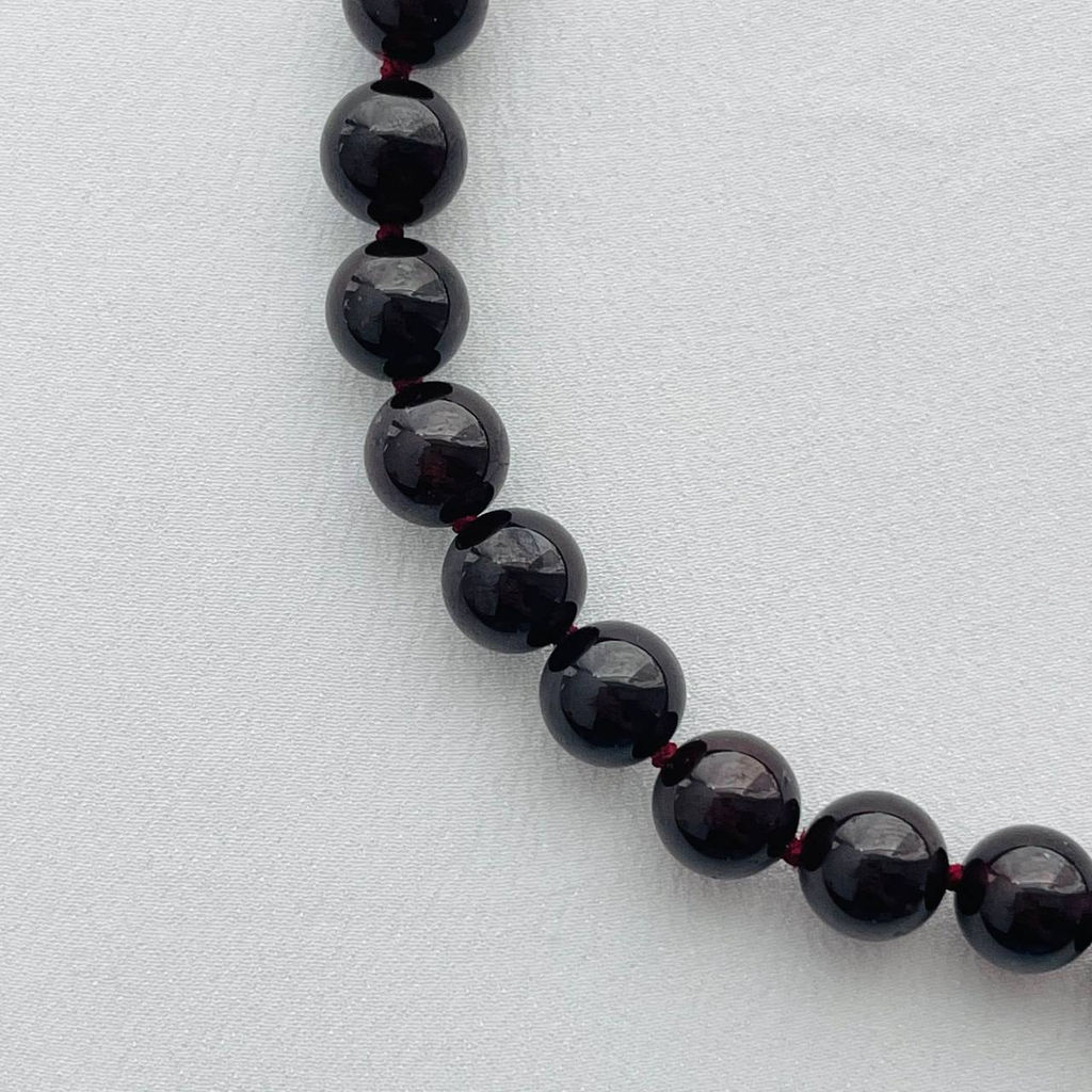 Бусы из Граната (Пироп) 46 см +