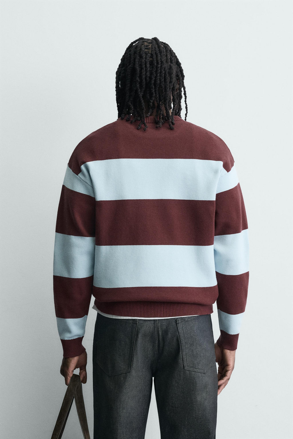 JERSEY ESTRUCTURA SOFT / Rayas - Zara фото 3
