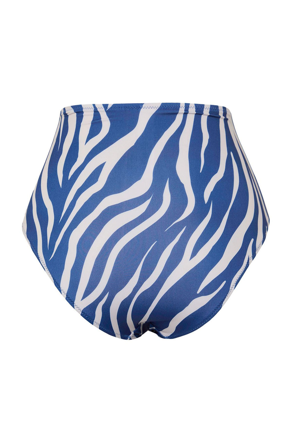 Zebra Desenli Toparlay?c? Yuksek Bel Hipster Core Bikini Alt? TBESS20BA0018