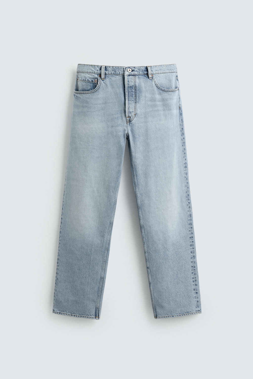 JEANS STRAIGHT FIT LIMITED EDITION / Azul claro - Zara фото 8