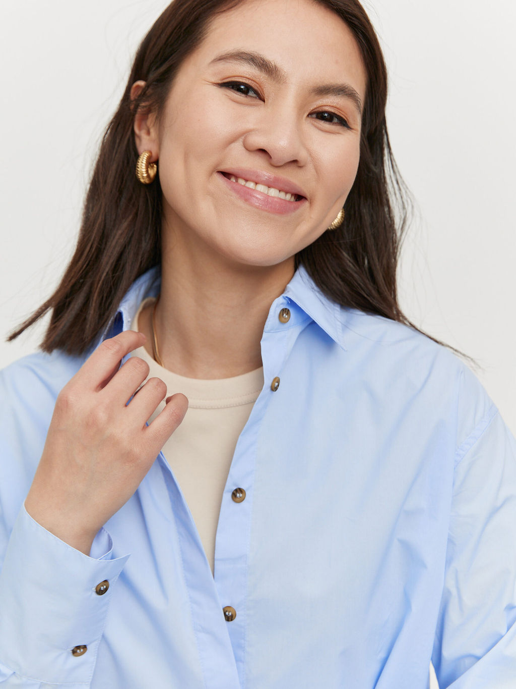 Рубашка из поплина - TO BE ONE фото 5