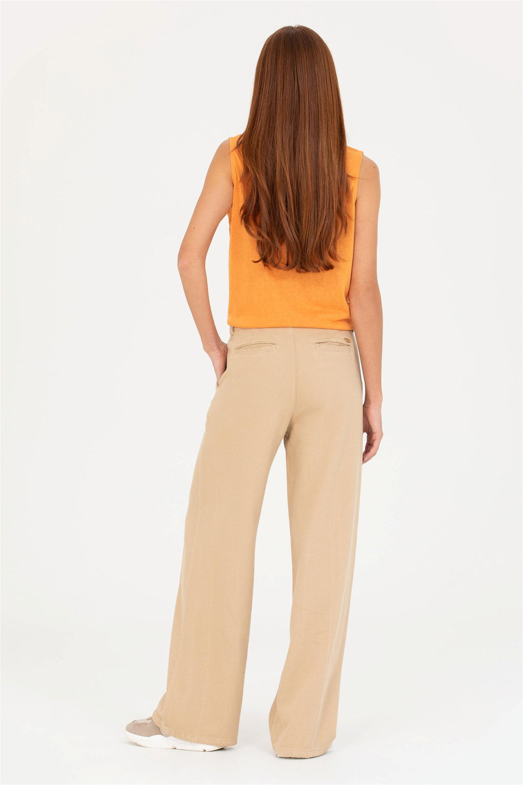 U. S. Polo Assn Женские кремовые джинсовые брюки - U.s. polo assn фото 11