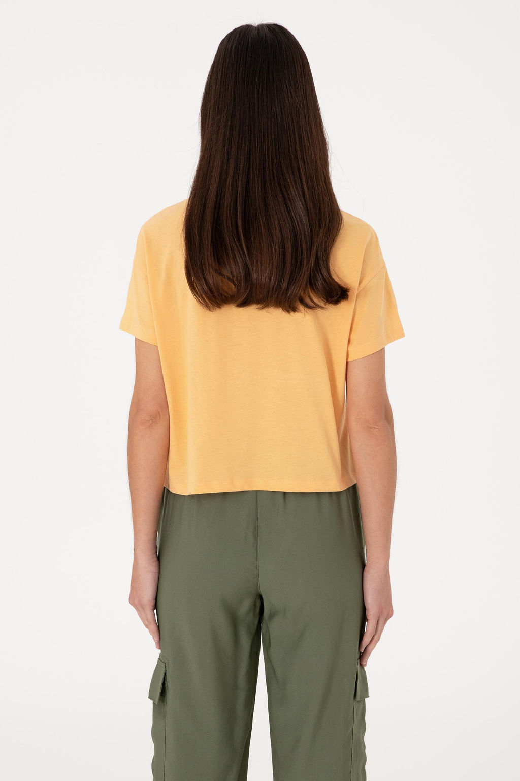 Kad_n Turuncu Ti__rt Sepette S_rpriz _ndirim - U.s. polo assn фото 5