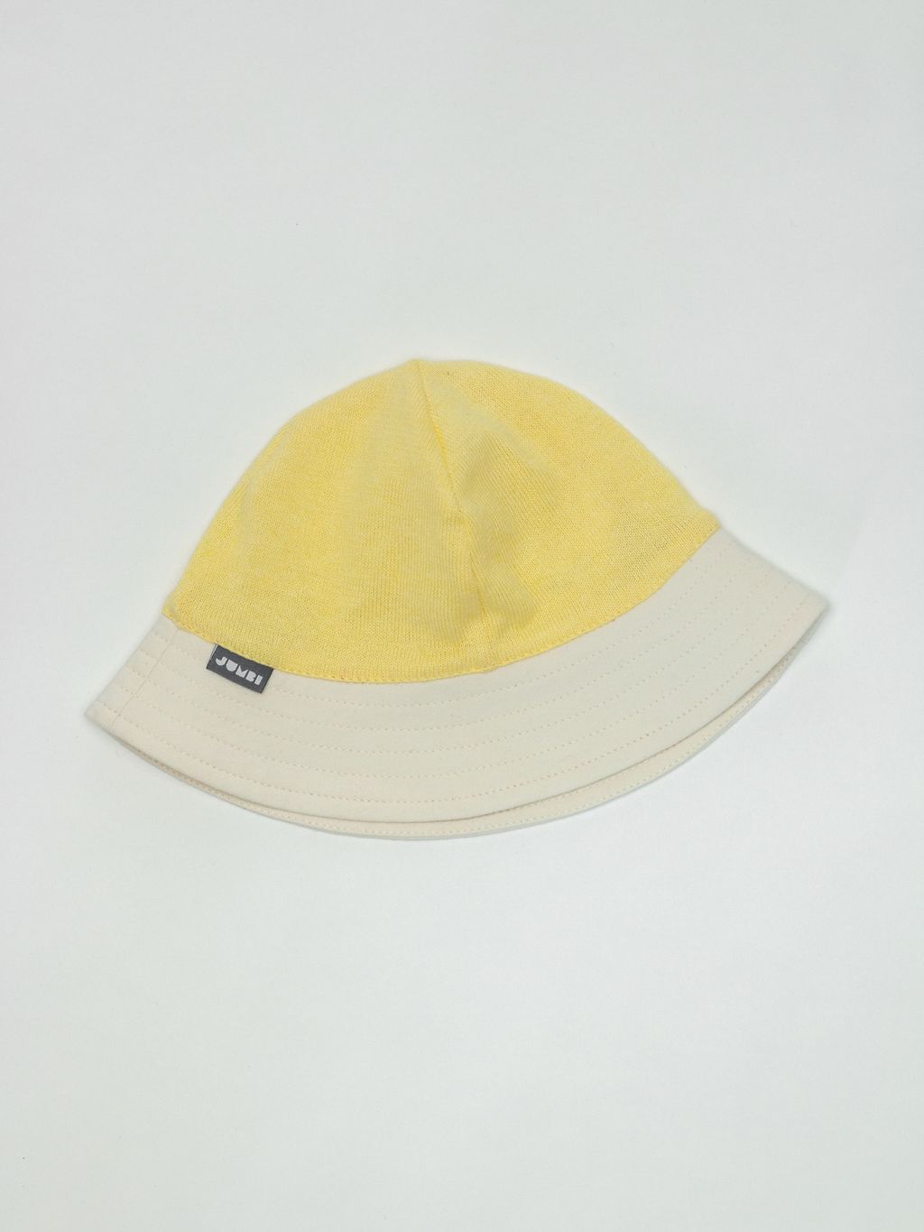 Панамка трикотажная вязаная (Молоко/Лаванда) - Jumbi фото 11