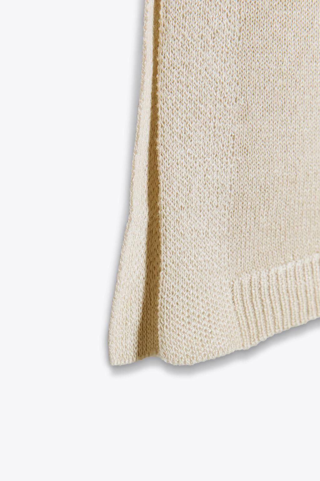 ASYMMETRIC HEM KNIT TOP - Zara фото 8