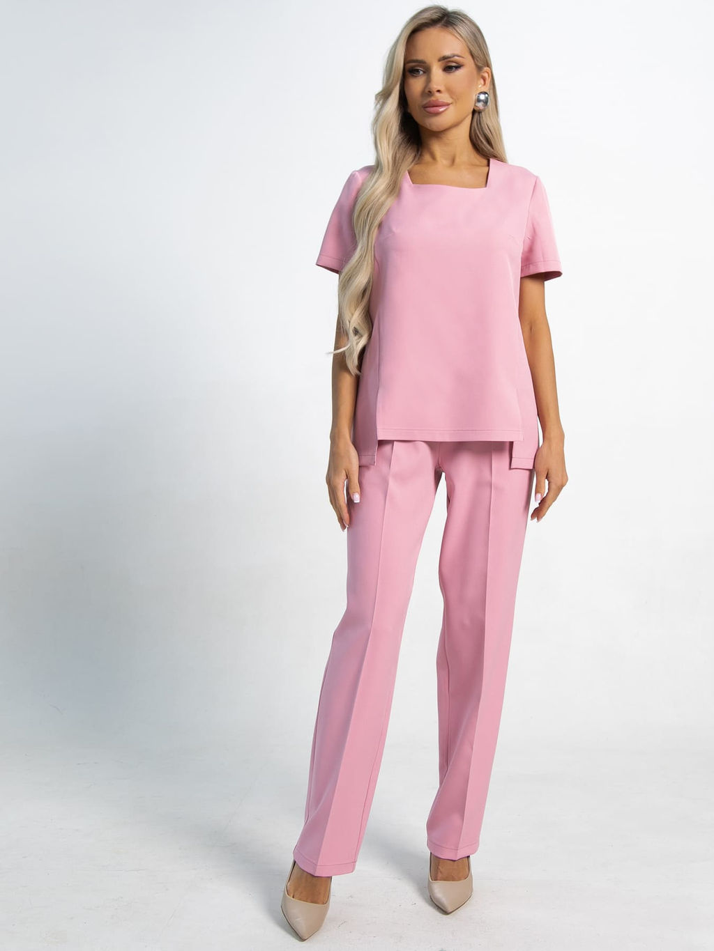 Костюм Соблазн (пыльно-розовый) К15445-19М