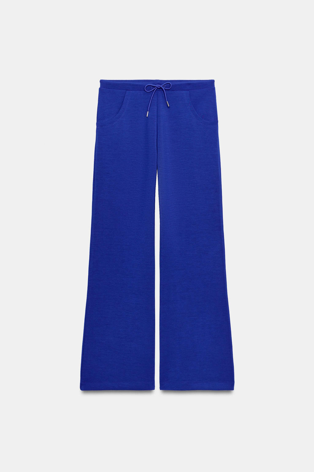 PANTAL?N FLARE INTERLOCK / Azul?n - Zara фото 8
