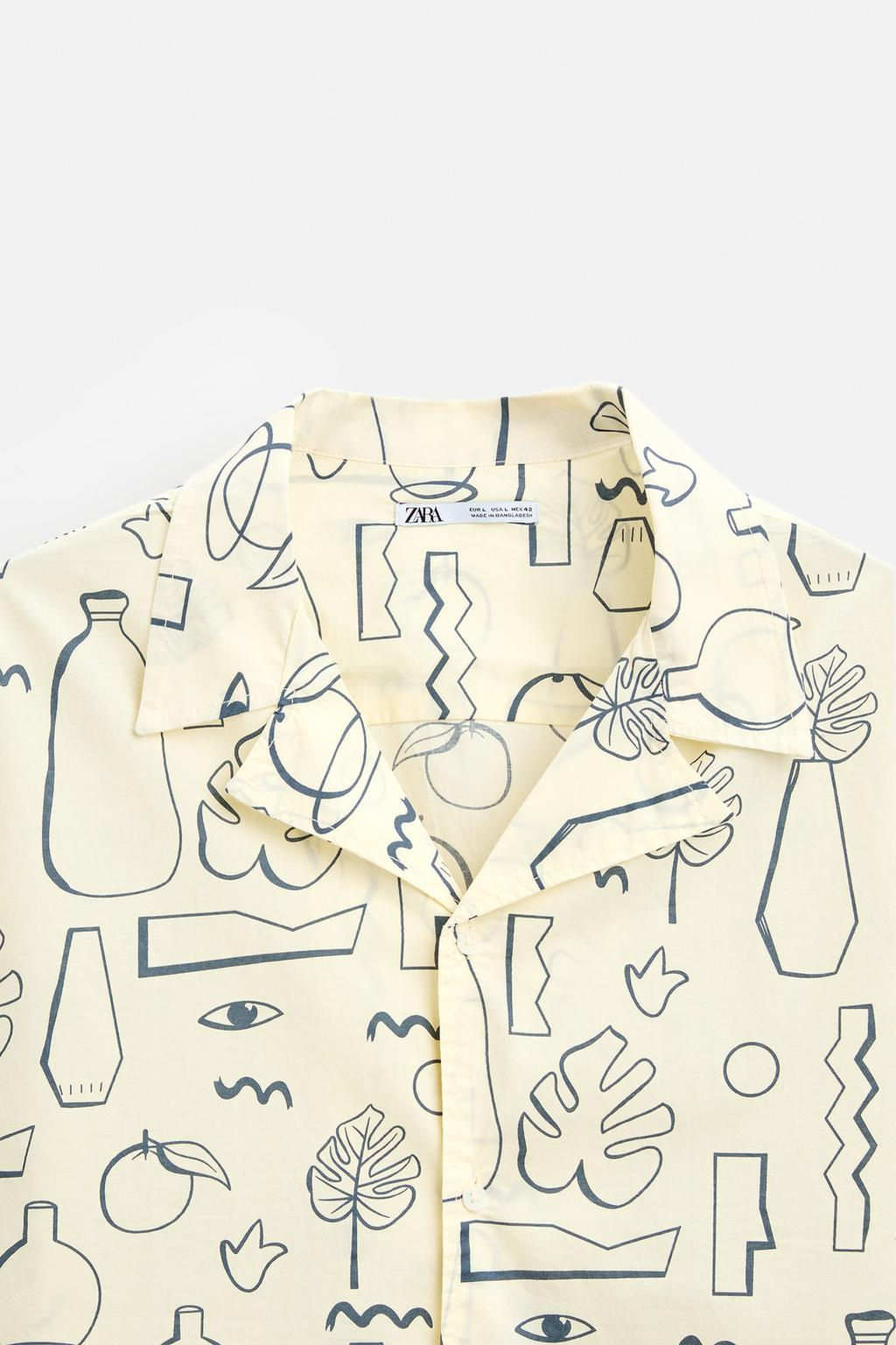 OBJECT PRINT SHIRT - Zara фото 3