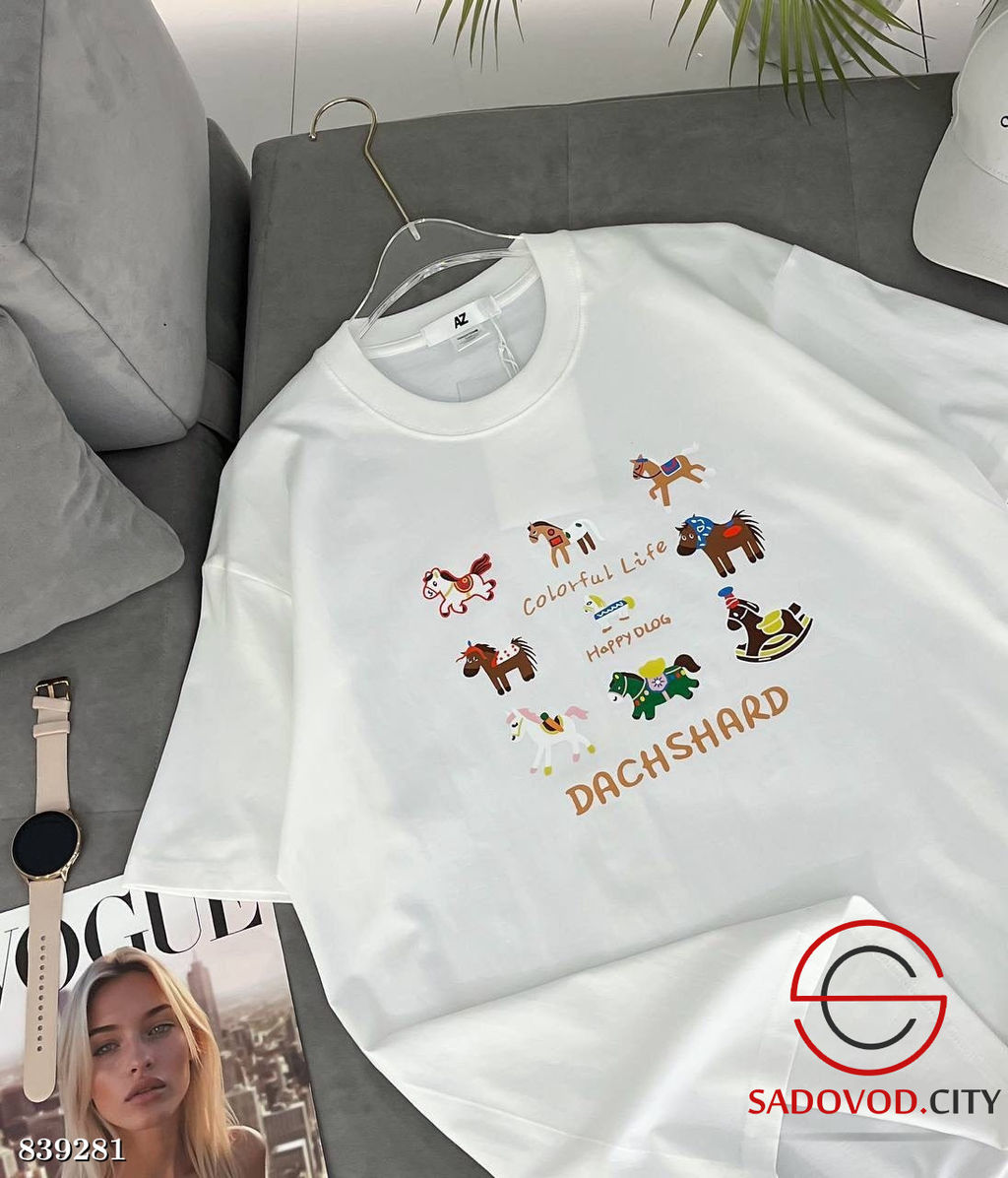 Футболка женская с рисунком - Bruno фото 8