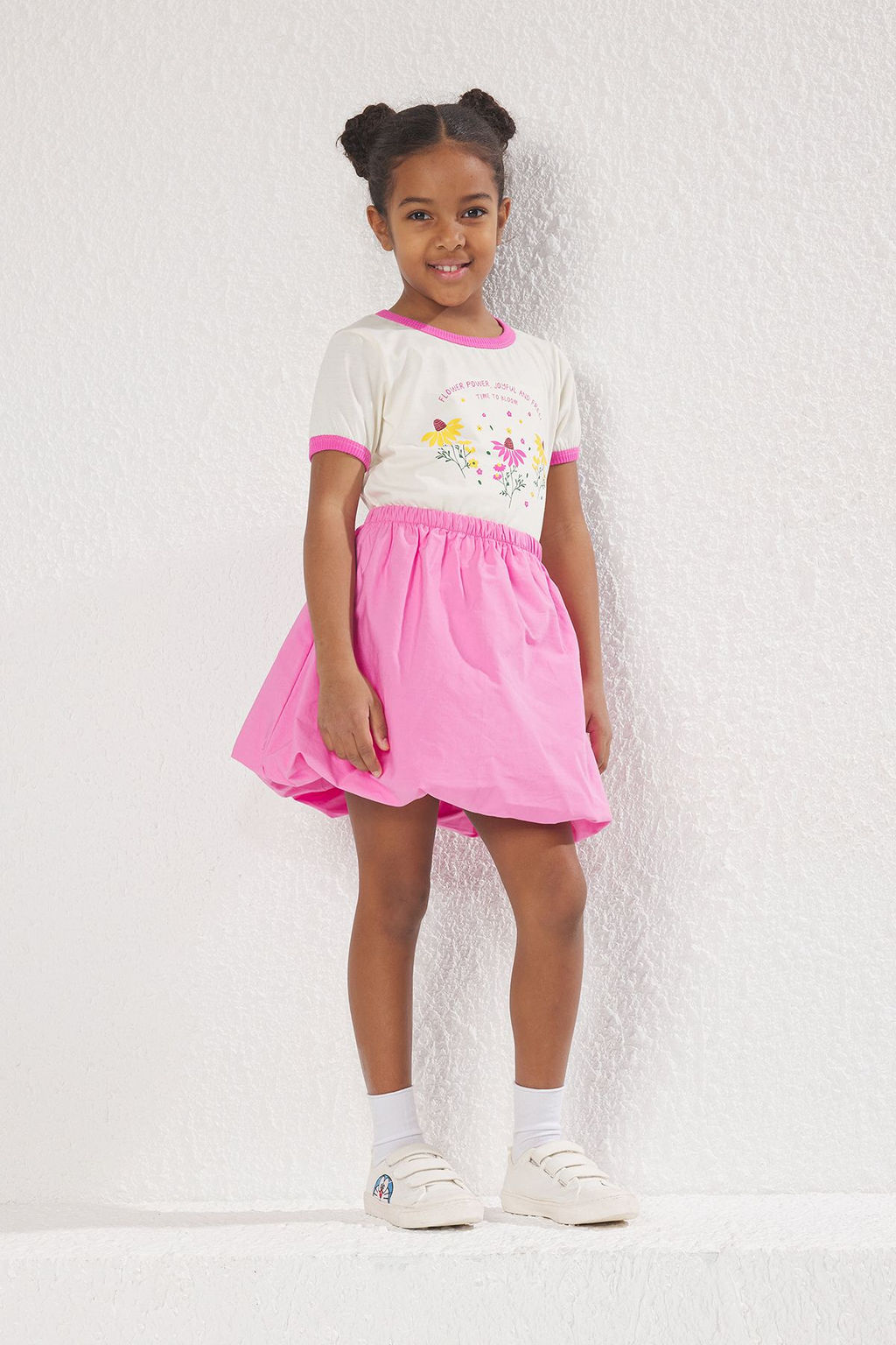 Siyah K?z Cocuk Mini Boy Beli Lastikli Dokuma Balon Fit Etek TKDSS25ET00002 - Trendyolmilla фото 12